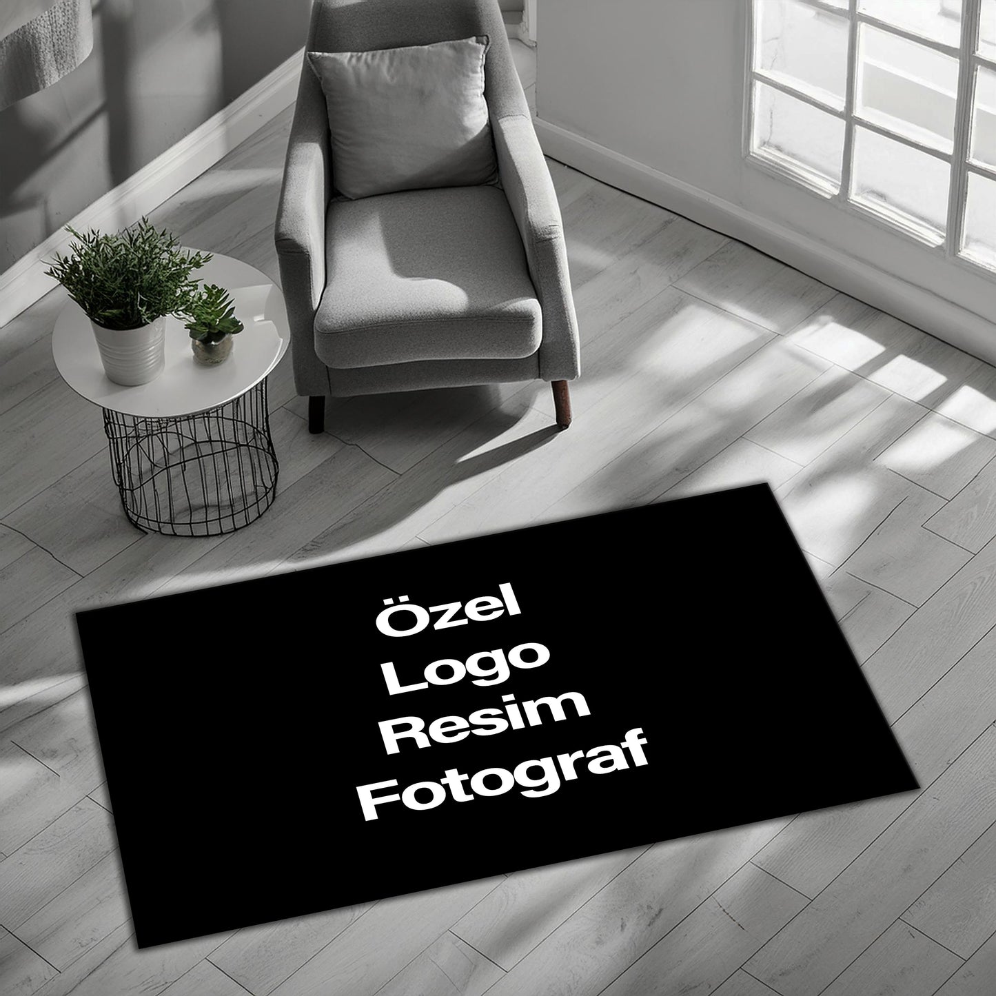 Kişiye Özel Logo ve Fotoğraflı Halı | Özelleştirilebilir Tasarım Halı